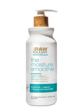 Raw Sugar The Moisture Smoothie Shampoo For Dry Hair 30oz New
